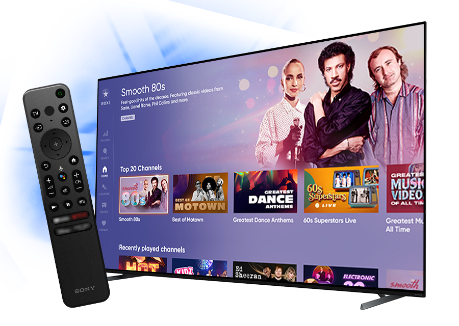 Get ROXi on Sony Bravia TVs